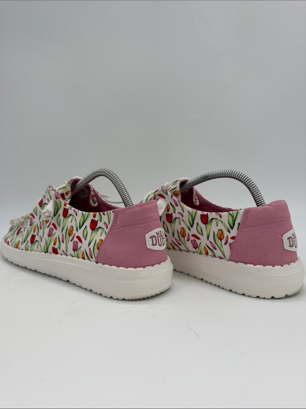 HEYDUDE Women's Size 11.0 Wendy Tulip Bouquet Slip-On Loafer - Picture 9 of 16